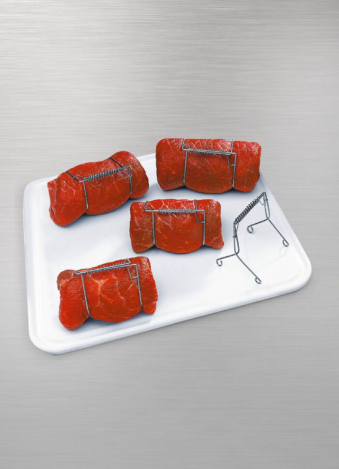 Rouladenklammern, 10-teilig, aus rostfreiem Edelstahl 