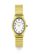 Para-Quartz-Damenuhr mit Edelstahlgehäuse 