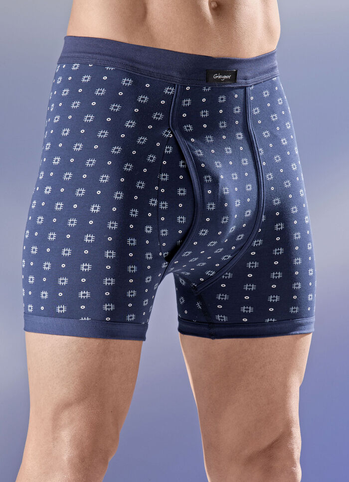 Viererpack Unterhosen mit Softbund 