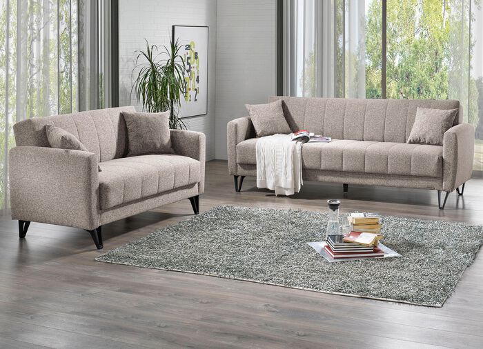 Moderne Polsterm&ouml;bel mit Kippfunktion CREME