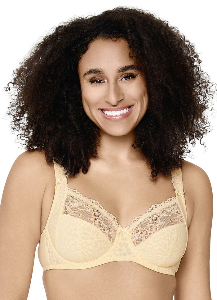 LingaDore Bügel-BH mit Jacquard-Dessin und elastischer Spitze 