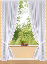 Raffgardinen-Garnitur mit Universalschienenband 