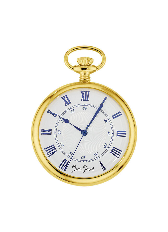 "Jean Jacot"-Quartz-Taschenuhr