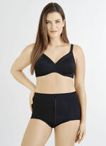 Felina Miederhose mit Vorderteilverst&auml;rkung SCHWARZ