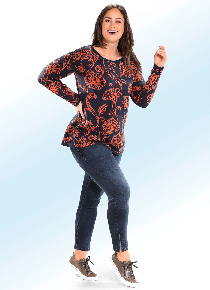 Pullover aus reiner Baumwolle 