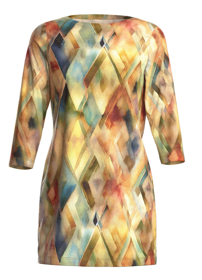 Strick-Tunika in Feinstrick 