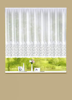 Aparter Blumenfenster-Store 