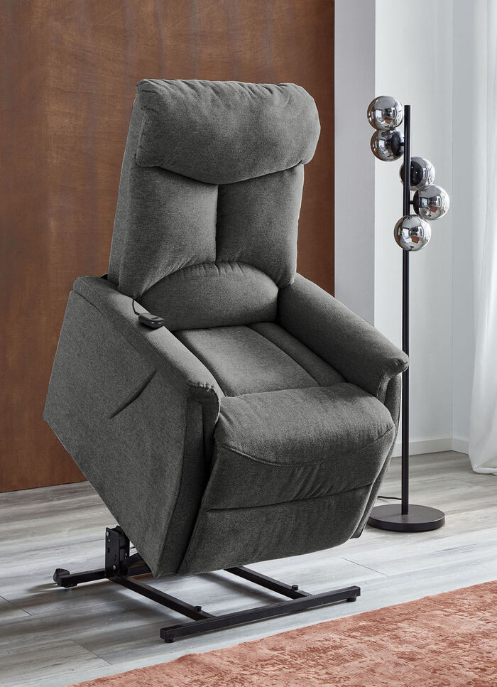 TV-Sessel mit Motor und Aufstehhilfe ANTHRAZIT