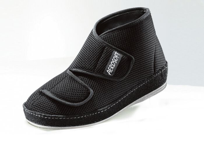 Atmungsaktiver Klima-Klettschuh mit Filzschalensohle 