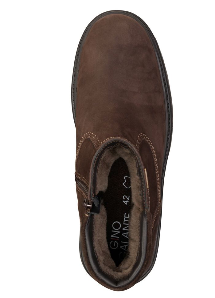 GINO GALANTE, gef&uuml;tterte Herren-Stiefel, Winterschuhe, mit Lammfell 