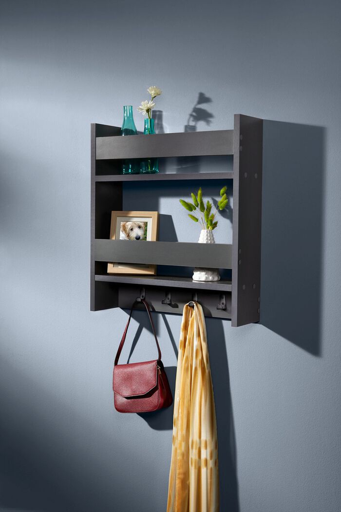 Funktionales Wandregal ANTHRAZIT