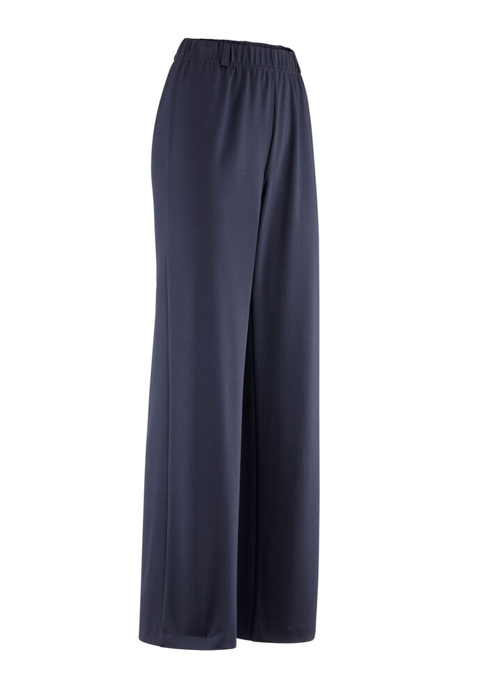 Hose in modischer Palazzo-Form MARINE