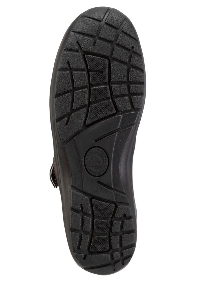 ELENA EDEN, sommerliche Damen-Slipper, Weite H, mit herausnehmbarem Fu&szlig;bett BRONZE