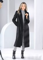 Mantel mit Knopfleiste 