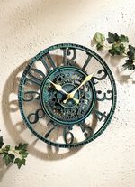 Handbemalte Quartz-Wanduhr 