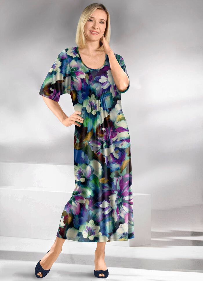 Kaftan nit farbbrillantem Inkjet-Druck 