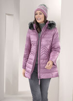 Jacke mit abnehmbarem Kunstpelz-Besatz KROKUS