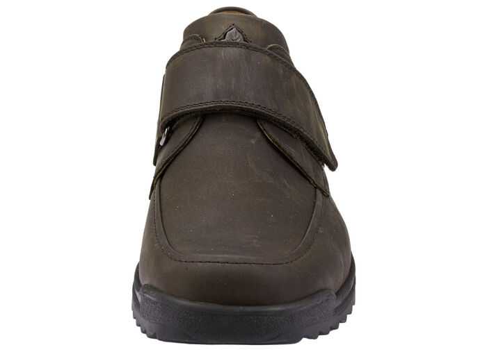 Waldläufer Klettschuh aus hochwertigem Leder MOKKA