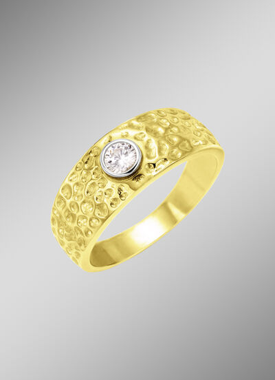 Herrenring mit Zirkonia  Herrenring mit Zirkonia