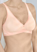 Naturana BH mit herausnehmbaren Pads ZARTAPRICOT