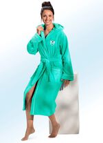 Bademantel mit Kapuze 
