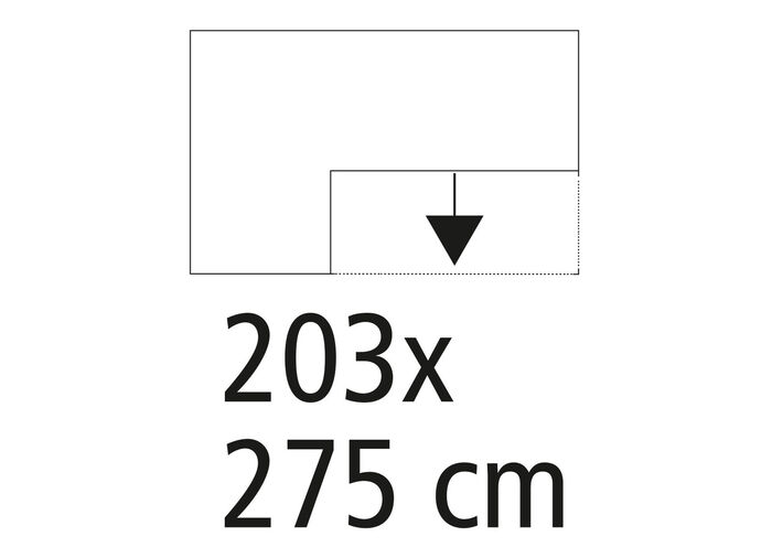 Polstermöbel mit Funktion und verstellbaren Kopfstützen GRAU