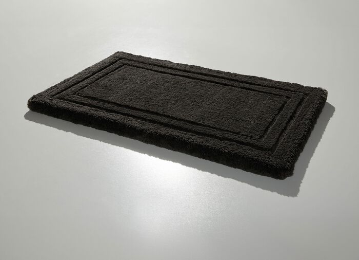 Badgarnitur mit rutschhemmender R&uuml;ckseite ANTHRAZIT