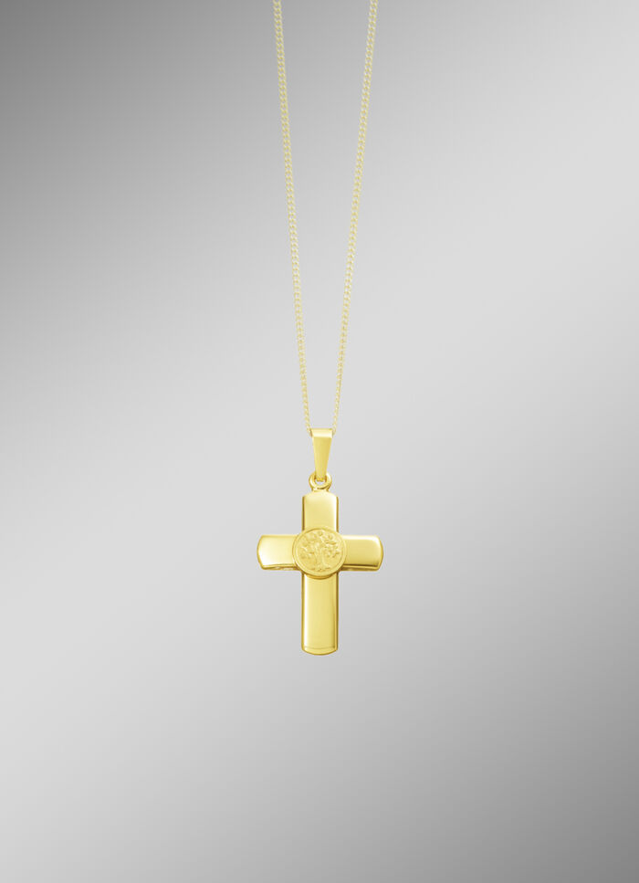 Kreuz-Anhänger aus Gold 