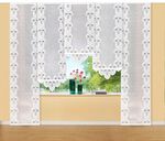 Tolle Schiebegardine mit Dreiecksabschluss 