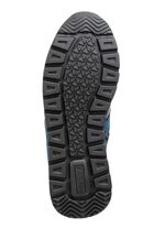 Waldl&auml;ufer Schn&uuml;r-Bootie mit Bes&auml;tzen aus Lackleder DUNKELT&Uuml;RKIS