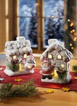 Beleuchtete H&auml;uschen, 2er-Set 