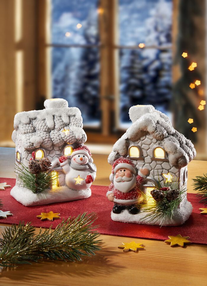 Beleuchtete H&auml;uschen, 2er-Set 