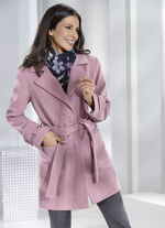 Longjacke mit G&uuml;rtel 