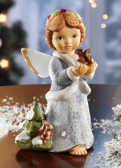 Engel mit Kristallstein 