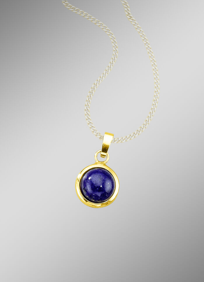 Anh&auml;nger mit echtem Lapislazuli 