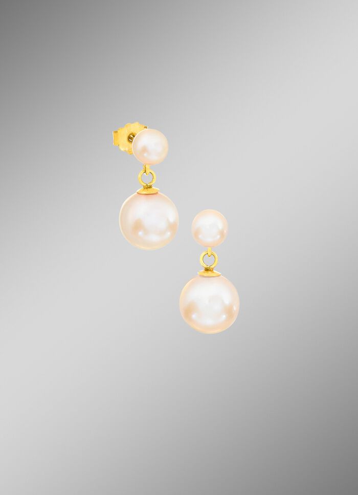 Ohrstecker mit S&uuml;&szlig;wasser-Zuchtperlen 