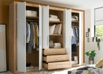Kleiderschrank, 6-t&uuml;rig 