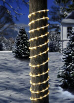 Lichterschlauch, 6 m lang, mit 120 LEDs TRANSPARENT