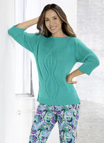 Pullover mit Strukturdessin 