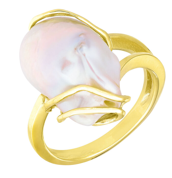 Edler Damenring mit S&uuml;&szlig;wasser-Zuchtperle 