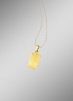 Wundervolle Feingoldbarren-Anh&auml;nger 