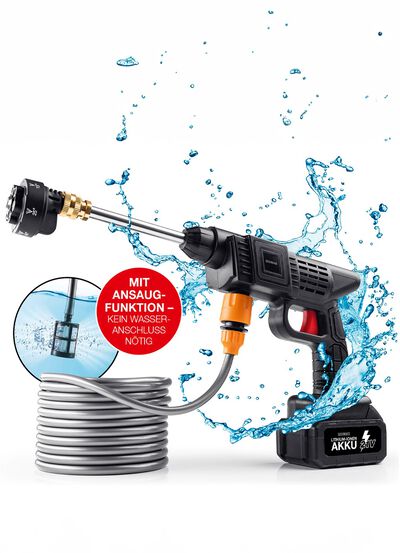EASYmaxx Akku-Hochdruckreiniger 