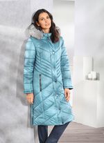 Mantel mit abnehmbarer Kapuze 