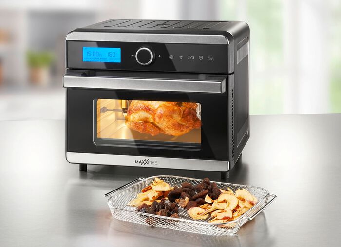 Digitaler Hei&szlig;luftofen f&uuml;r mehr Genuss mit weniger Fett 