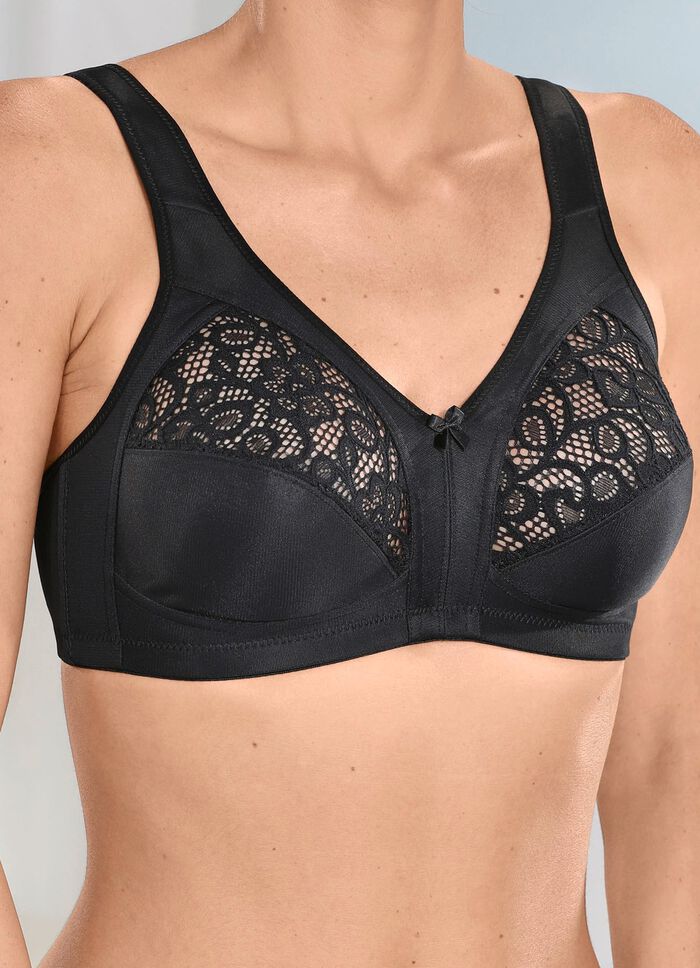 Naturana BH mit elastischer Spitze 