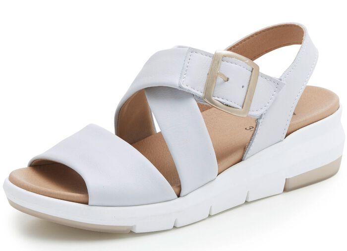 ELENA EDEN Sandale aus Nappaleder 