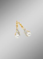 Ohrhaken mit S&uuml;&szlig;wasser-Zuchtperlen 