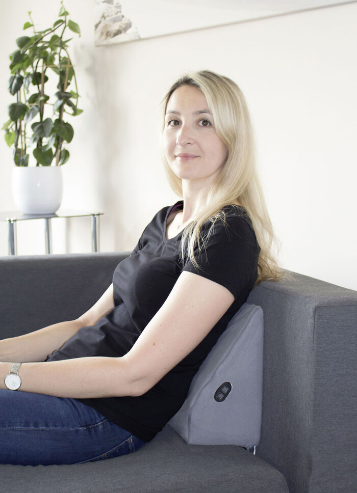 Trapezkissen mit W&auml;rme- und Massagefunktion 