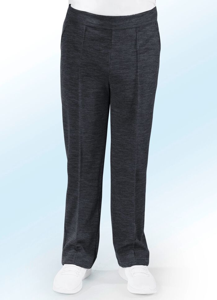 &bdquo;Athlet&ldquo;-Kurhose in 7 Farben ANTHRAZIT-MELIERT