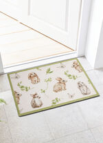 Fu&szlig;matte mit beschichteter R&uuml;ckseite 